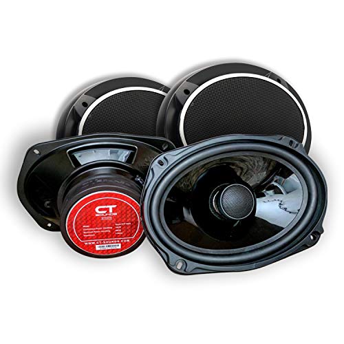 CT Sounds 6x9 Inch Car Door Speakers - 200W(MAX) Power Per Speaker, 4-Ohm Impedance, 1.5