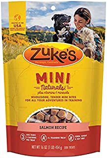 Zuke's Mini Naturals Dog Treats, Salmon