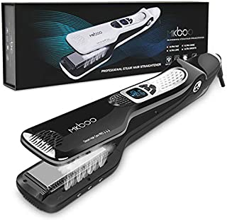 MKBOO Hair Straightener with Steam