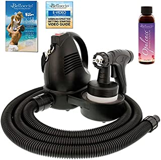 Belloccio Premium T75 Sunless Turbine Spray Tanning System; FREE 4 oz. Opulence Tanning Solution & FREE User Guide Video Link