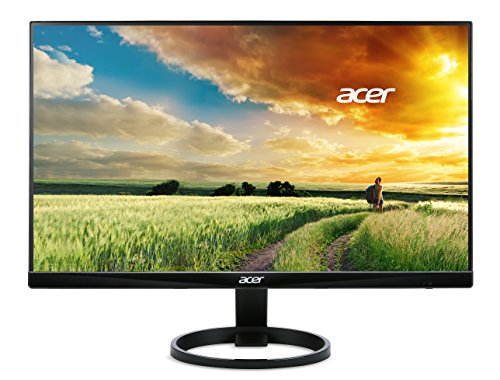 Acer R240HY bidx 23.8-Inch IPS HDMI DVI VGA (1920 x 1080) Widescreen Monitor, Black