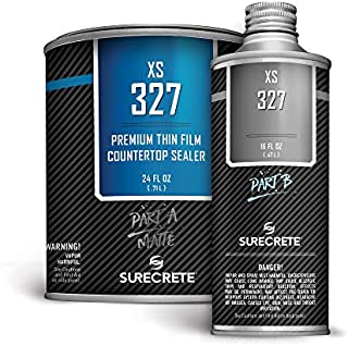 Concrete Countertop Sealer Matte Finish Food Safe Water Based (100 ft²) 1 Quart Kit XS-327