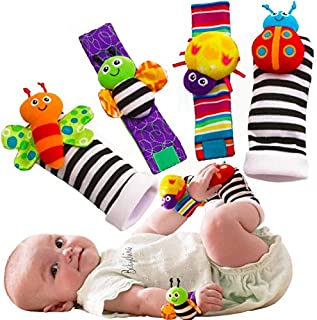 BABYCHINO Foot Finders & Wrist Rattles