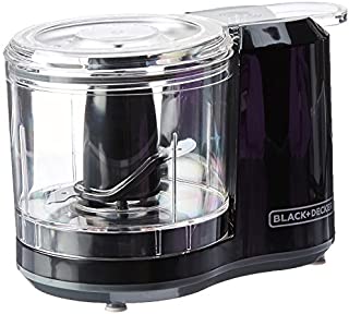 BLACK+DECKER 1.5-Cup Electric Food Chopper, Improved Assembly, Black, HC150B