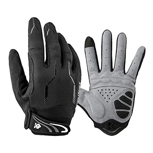 Full Finger Bike Gloves Unisex Outdoor Touch Screen Cycling Gloves Road Moutain Bike Bicycle Gloves M