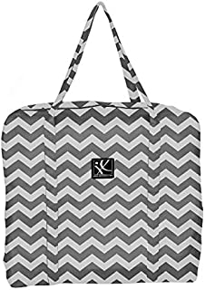 J.L. Childress Booster Go-Go Travel Bag for Backless Seats, Chevron