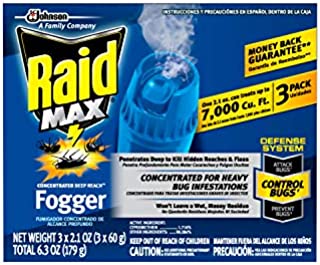 Raid Max Fogger, 2.1 OZ, 3 CT (Pack - 1)