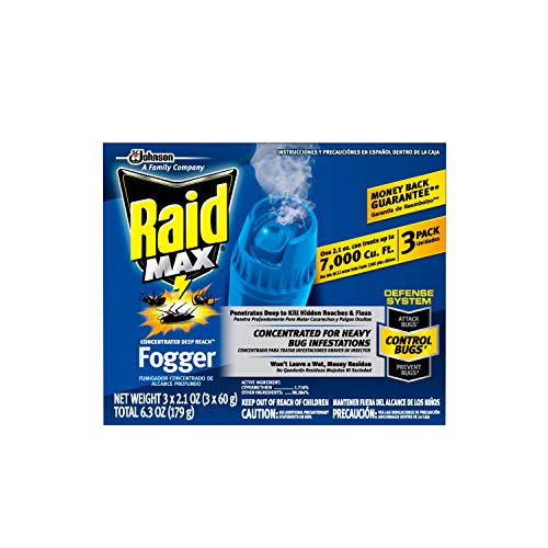 Raid Max Fogger, 2.1 OZ, 3 CT (Pack - 1)