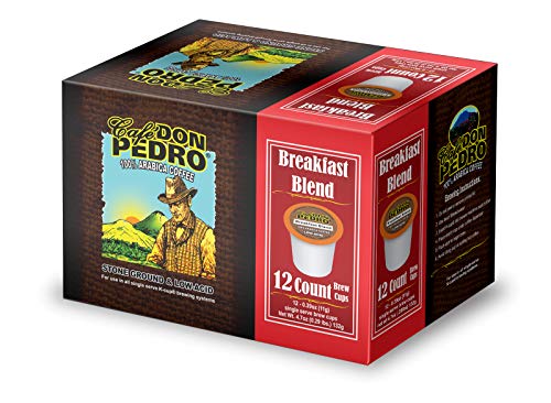 Cafe Don Pedro - 72 ct. Breakfast Blend Arabica Low Acid Coffee Pods