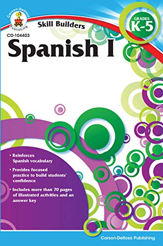 Carson Dellosa  Skill Builders Spanish I Workbook