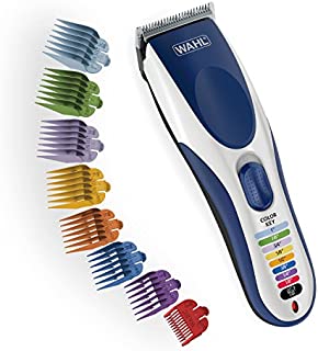 Wahl Color Pro Cordless Rechargeable Hair Clipper & Trimmer  Easy Color-Coded Guide Combs - for Men, Women & Children  Model 9649