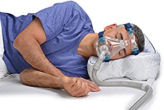 Contour Products, CPAPMax 2.0 Pillow for Sleeping with CPAP Machine, works for side, back and stomach sleepers, alleviates leaking, reduces noise, no odors