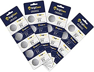 20 Count CR2032 Lithium Button Coin Cell Batteries, 3V Blister Packed Batteries 2032 Multi Packs, Long Lasting Working Span