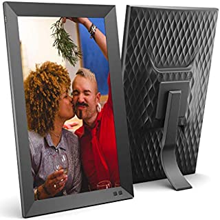 NIX 15 Inch Digital Picture Frame - Portrait or Landscape Stand, Full HD Resolution, Auto-Rotate, Remote Control - Mix Photos and Videos in The Same Slideshow