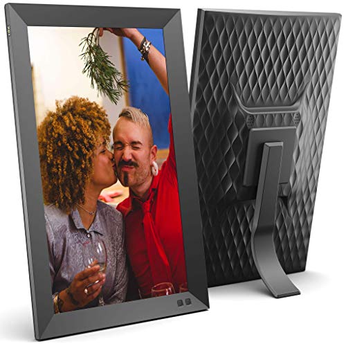 NIX 15 Inch Digital Picture Frame - Portrait or Landscape Stand, Full HD Resolution, Auto-Rotate, Remote Control - Mix Photos and Videos in The Same Slideshow