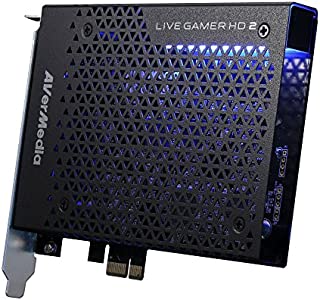 AVerMedia Live Gamer HD 2 Full HD 1080p 60 Record and Stream Multi-Card Support Low-Latency Pass-Through Real-Time Gameplay PCIe Ryzen Support (GC570)