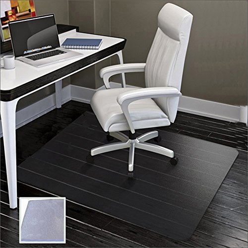 Large Office Chair Mat for Hard Floors - 59''×47'',Heavy Duty Clear Wood/Tile Floor Protector PVC Transparent by SHAREWIN