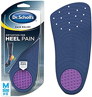 Dr. Scholls HEEL Pain Relief Orthotics // Clinically Proven to Relieve Plantar Fasciitis, Heel Spurs and General Heel Aggravation (for Men's 8-12, also available for Women's 5-12)