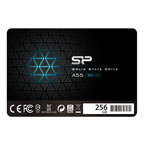 Silicon Power 256GB SSD 3D NAND A55 SLC Cache Performance Boost SATA III 2.5