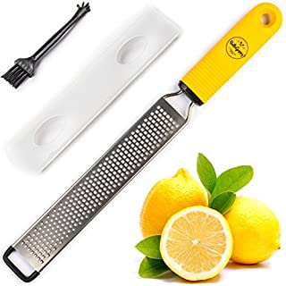 BelleGuppy Lemon Zester & Cheese Grater