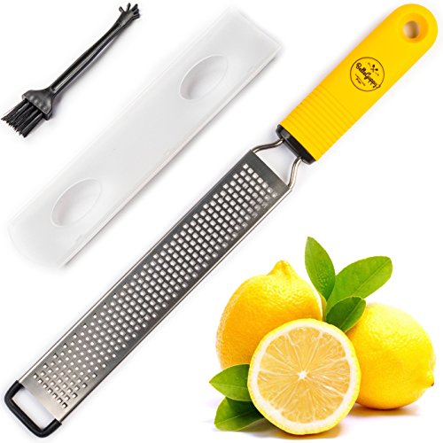 BelleGuppy Lemon Zester & Cheese Grater