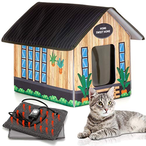 PETYELLA Outdoor Cat House