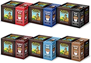 Cafe Don Pedro - 72 ct. Variety Pack Arabica Low Acid Coffee Pods