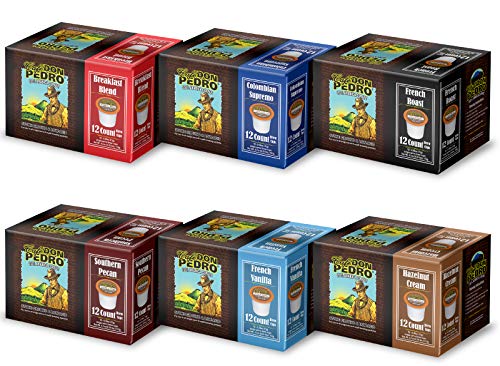 Cafe Don Pedro - 72 ct. Variety Pack Arabica Low Acid Coffee Pods