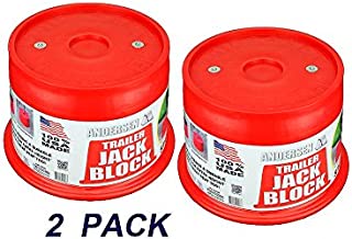 Andersen Hitches 3608 | 2-Pack Trailer Jack Block with Magnets