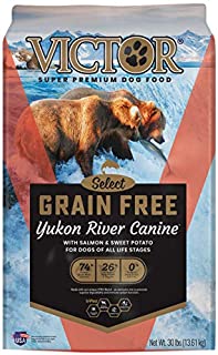 VICTOR Select - Grain Free Yukon River Canine, Dry Dog Food 30 lbs