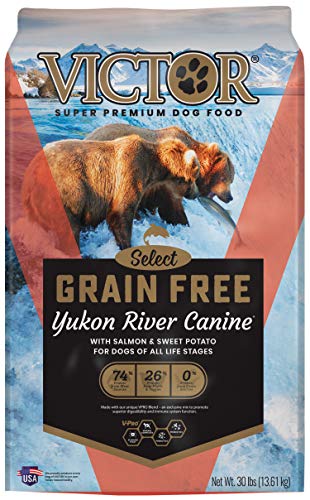 VICTOR Select - Grain Free Yukon River Canine, Dry Dog Food 30 lbs