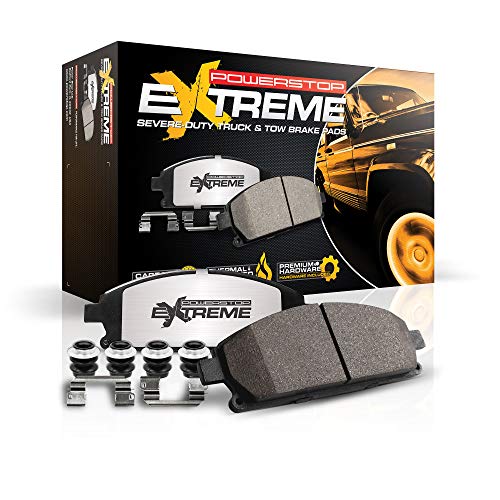 Power Stop Z36-2087, Z36 Truck & Tow Front Carbon-Fiber Ceramic Brake Pads