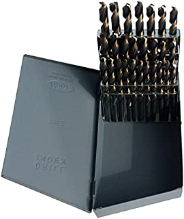 Drill America 26 Piece Heavy Duty High Speed Steel Drill Bit Set (Sizes A - Z), KFD Series