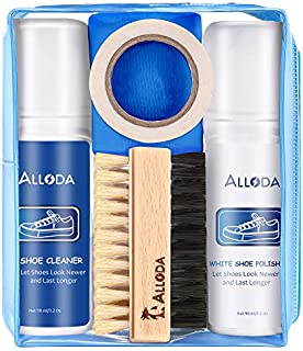 Shoe Cleaner+Shoe Whitener, Sneaker Cleaner, Brush-Shoe Cleaning Kit, Alloda (Clear)