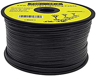 FIRMERST 14/2 Low Voltage Landscape Wire Outdoor Lighting Cable 200 Feet