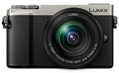 PANASONIC LUMIX GX9 4K Mirrorless ILC Camera Body with 12-60mm F3.5-5.6 Power O.I.S. Lens, DC-GX9MS (USA SILVER)