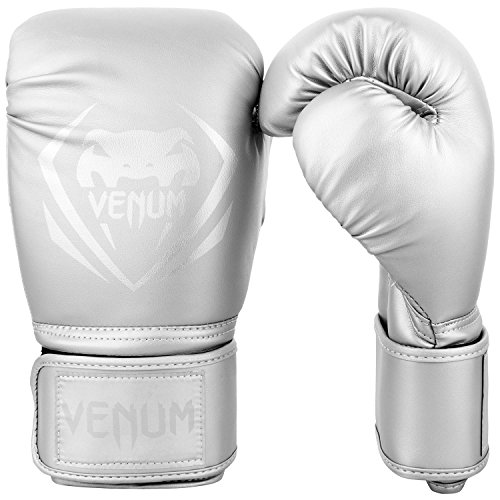 Venum Contender Boxing Gloves - Silver/Silver - 16-Ounce