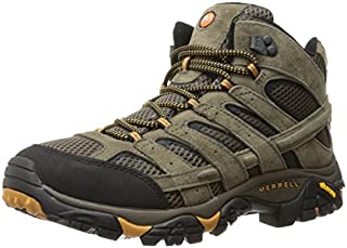 Merrell Men's Moab 2 Vent Mid Hiking Boot, Walnut, 11 2E US