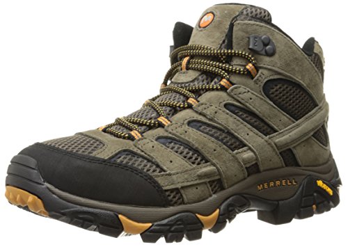 Merrell Men's Moab 2 Vent Mid Hiking Boot, Walnut, 11 2E US