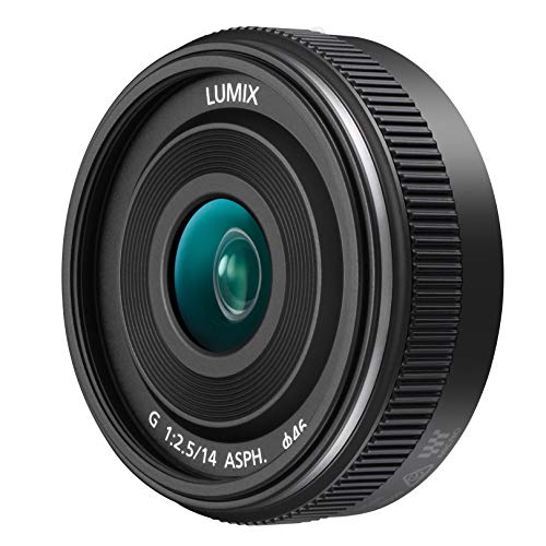 PANASONIC LUMIX G II Lens, 14mm, F2.5 ASPH., Mirrorless Micro Four Thirds, H-H014AK (USA BLACK)