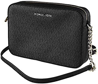 Michael Kors Women's Jet Set Item Crossbody Bag No Size (Black)