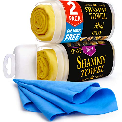 Premium Chamois Cloth for Car - Mini Car Shammy Towel