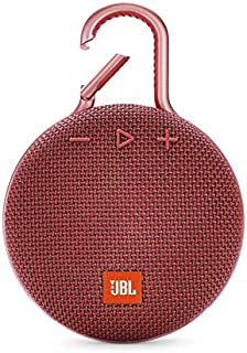 JBL CLIP 3 - Waterproof Portable Bluetooth Speaker - Red