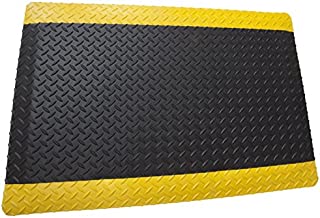 Rhino Mats DTT24BYRNSX36 Diamond Plate Anti-Fatigue Mat, 2' x 36' x 9/16