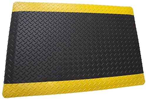 Rhino Mats DTT24BYRNSX36 Diamond Plate Anti-Fatigue Mat, 2' x 36' x 9/16