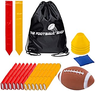 Flag Football 12 Players 3 Flags Adult Kids Youth Set 55 Pieces With Football