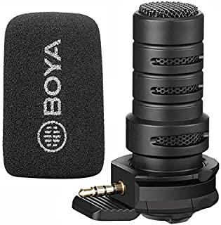 TRRS Cardioid Shotgun Microphone, BOYA A7H 3.5mm