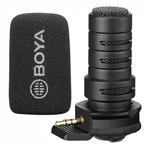 TRRS Cardioid Shotgun Microphone, BOYA A7H 3.5mm