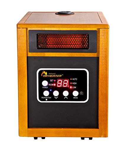 Dr. Infrared Heater Portable Space Heater with Humidifier, 1500-Watt