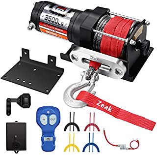 ZEAK 3500 lb. Advanced 12V DC Electric Winch